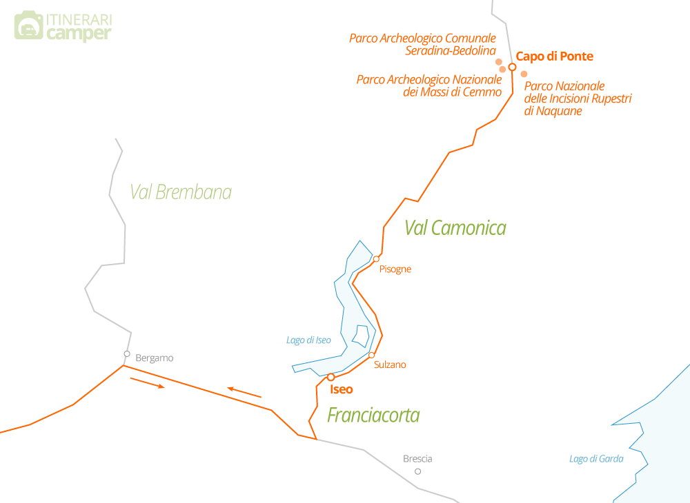 mappa valcamonica