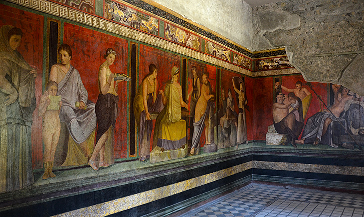 Villa dei Misteri - Pompei: Sala dei misteri