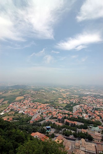Repubblica di San Marino: Panorama da San Marino