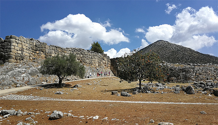 Antica Micene: Mura ciclopiche