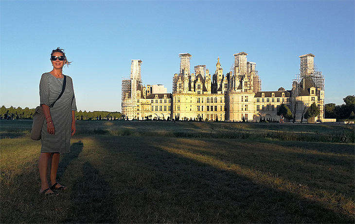 Château de Chambord: Tramonto al castello