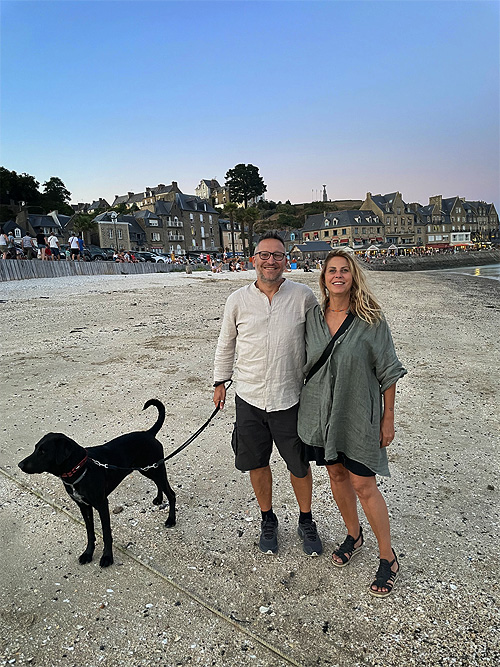 Cancale: In spiaggia