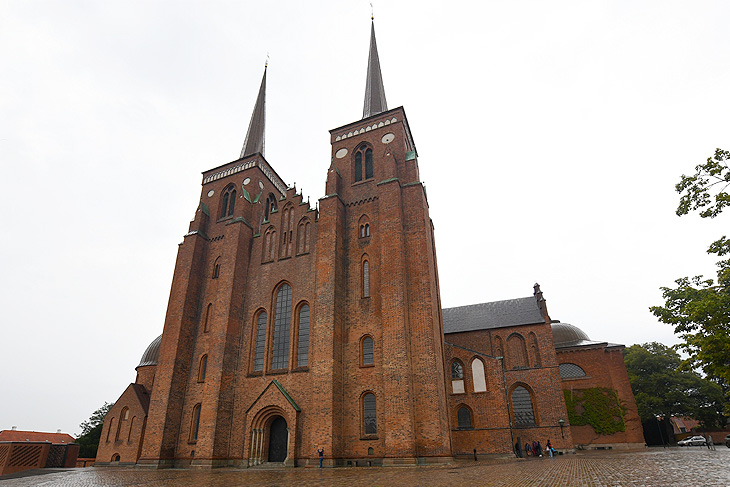 Roskilde: Cattedrale gotica in mattoni