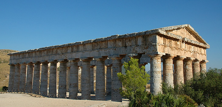 Segesta: Tempio greco