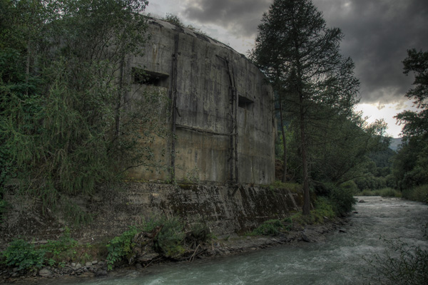 Glorenza: Bunker lungo l'Adige
