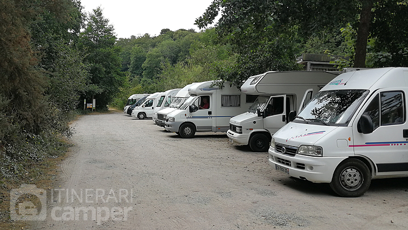 Parcheggio camper dell'Abbazia di Beauport