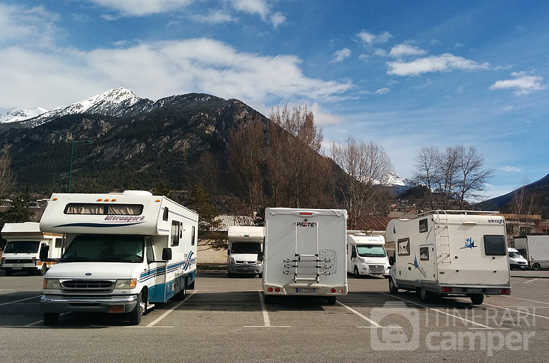 Parcheggio per camper