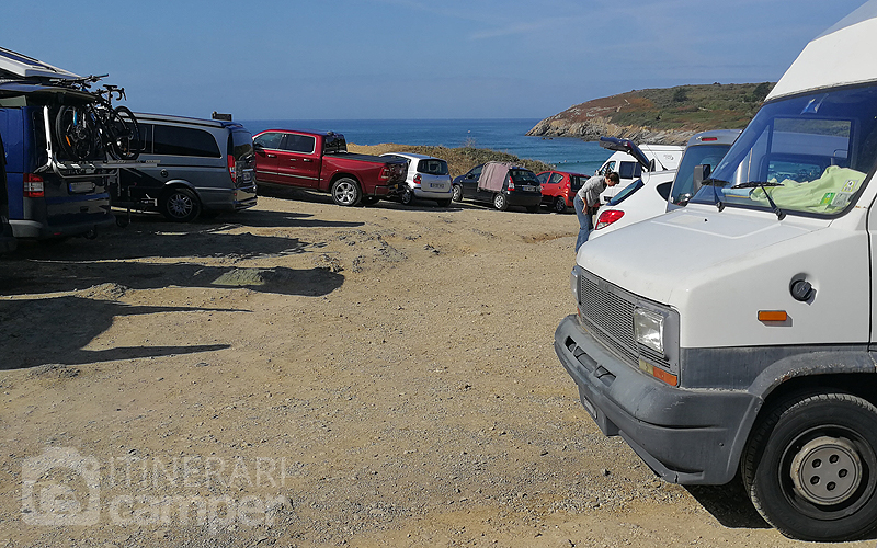 Parking plage de Kerloc'h