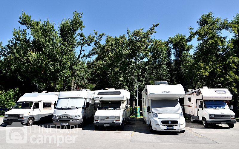 Parcheggio per camper