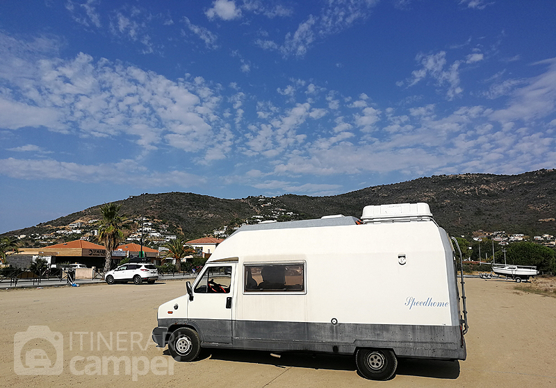 Parcheggio della spiaggia