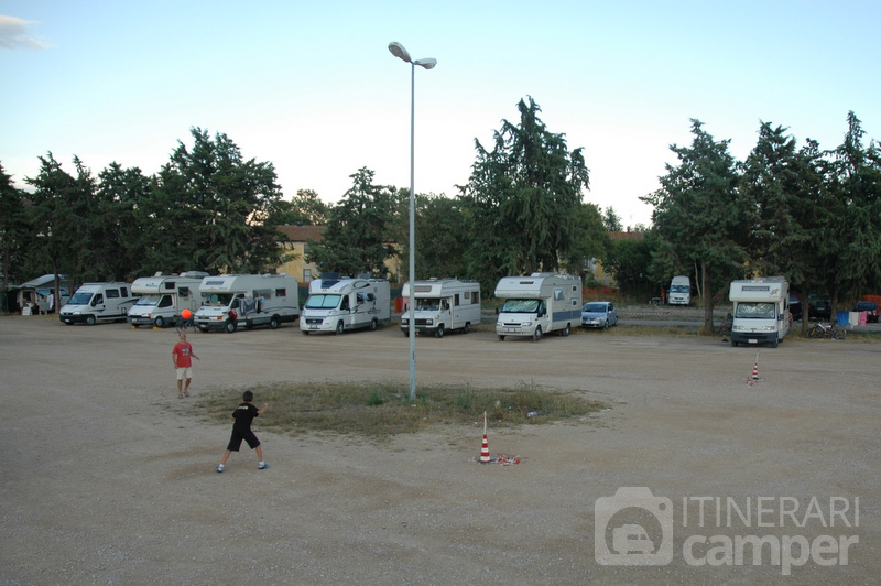 Parcheggio per camper