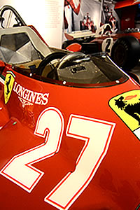 Maranello: la Ferrari 27 di Villeneuve