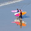 Surfer girls