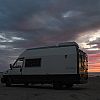 Camper in spiaggia