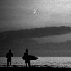 Surf con la luna