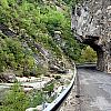 Strada in fondo al canyon