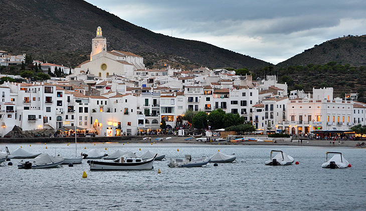 Cadaqués: Vista dal mare