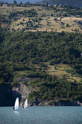 Lac de Serre-Ponçon: Windsurf