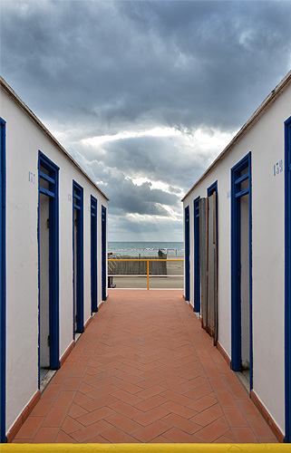 Lido di Ostia: Cabine