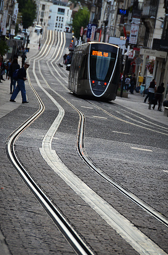 Reims: Tram in città