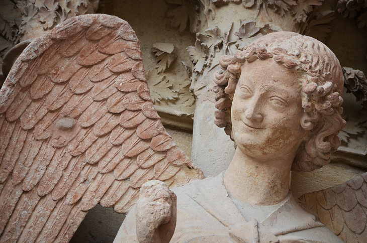Reims: L'angelo del sorriso