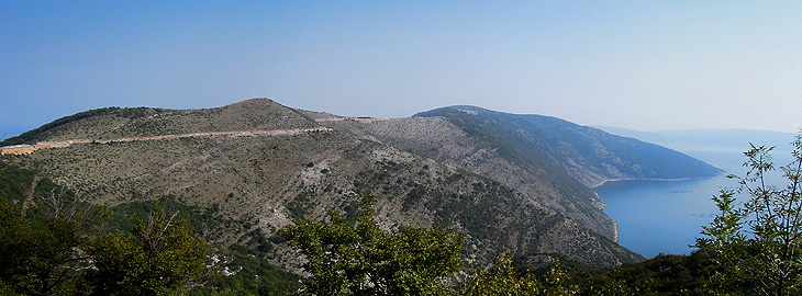 Isola di Cherso (Cres): In cima all'isola