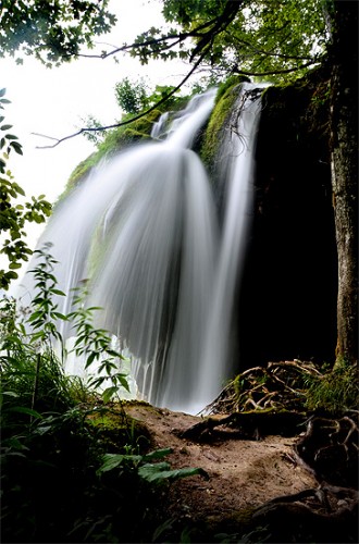 Parco Nazionale dei Laghi di Plitvice: Cascata