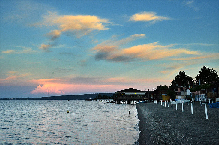 Lago di Bracciano: Tramonto