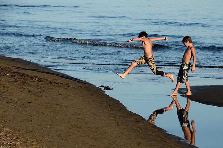 Spiaggia Feniglia: Salto