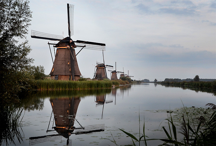 Kinderdijk: Mulini a vento