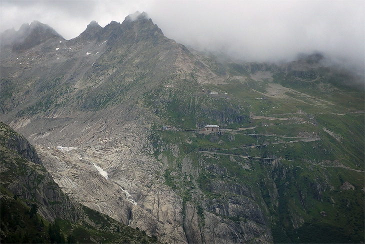 Passo della Furka: Ghiacciaio del Rodano