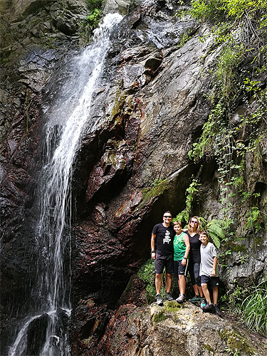 Cascata del Campanaro Sersale: Family