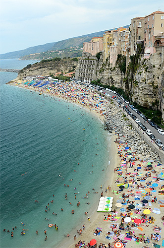 Tropea: Spiaggia