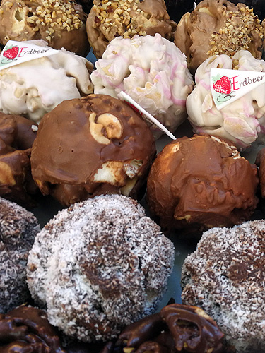 Rothenburg ob der Tauber: Schneeballen