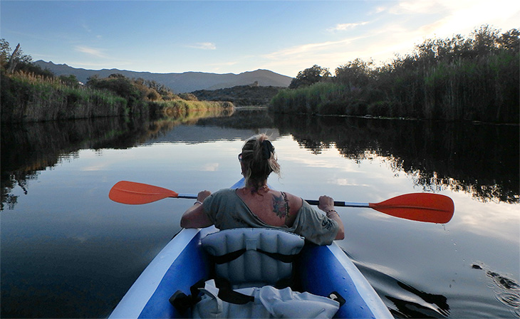 Delta du Fango: Kayak