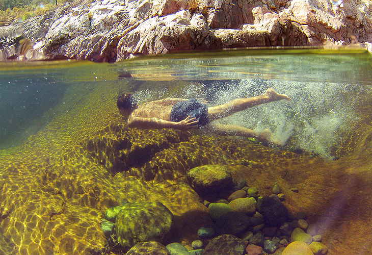 Fiume Fango: Underwater