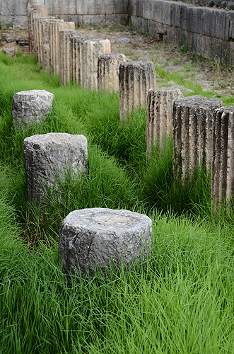 Antica Messene: Colonne