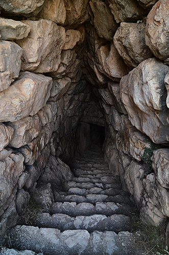 Antica Micene: Cisterna sotterranea