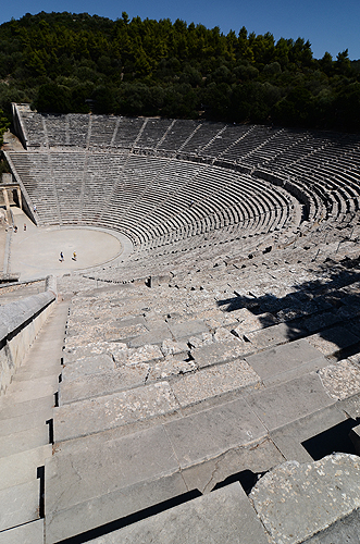 Epidauros: Grande teatro antico