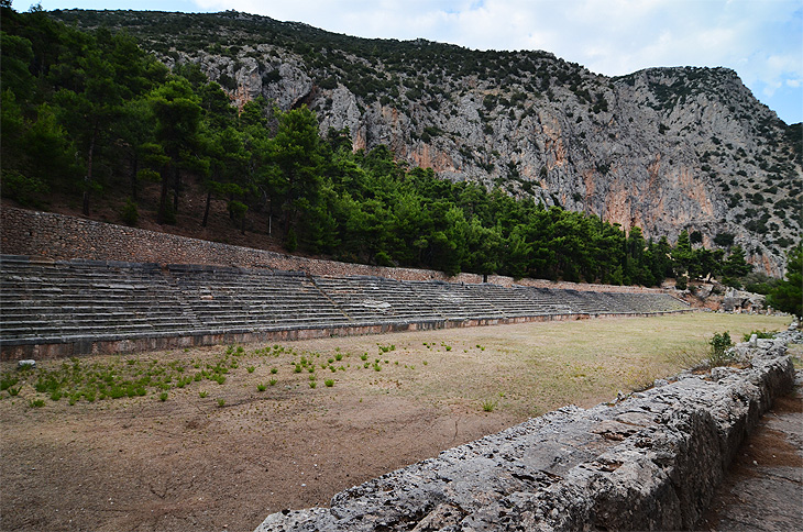 Delfi: Stadio