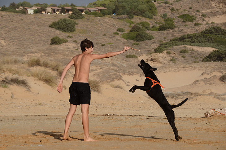 Spiaggia Torre dei Corsari: Jump!