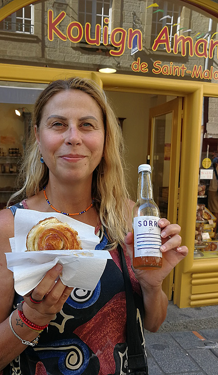 Saint-Malo: Kouign Aman + Cidre