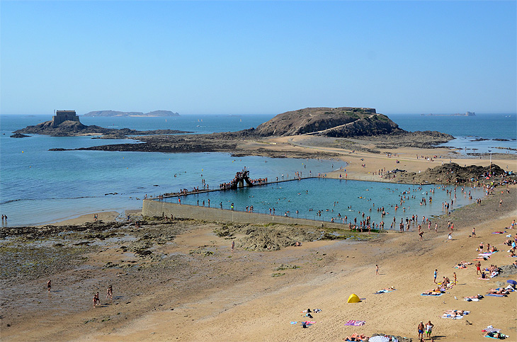 Saint-Malo: Plage de Bon-Secours