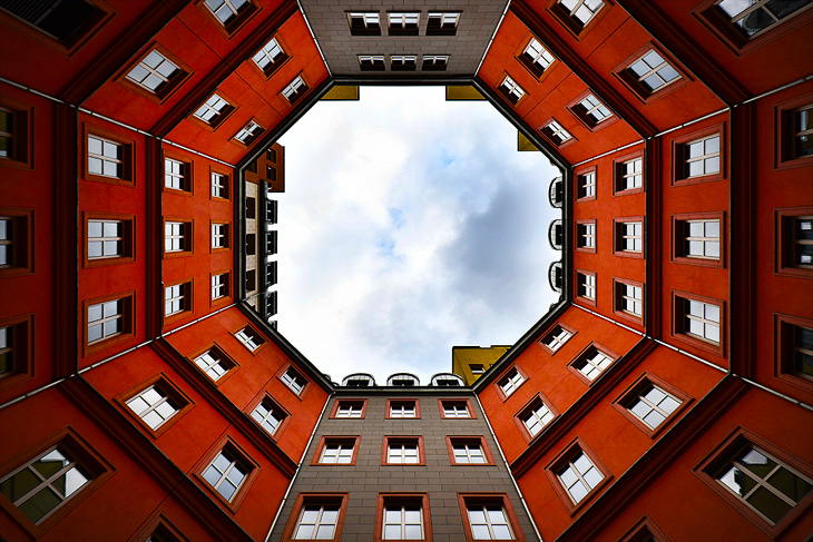 Berlino: Quartier Schützenstraße (rosso)