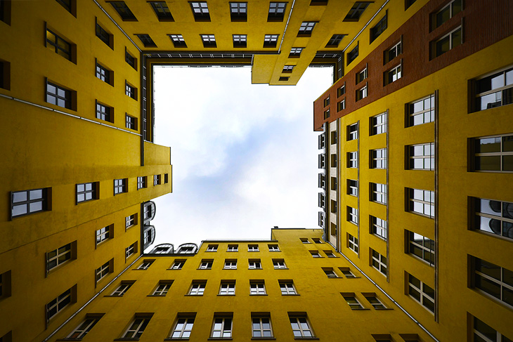 Berlino: Quartier Schützenstraße (giallo)