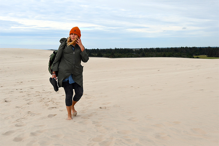 Råbjerg Mile: Nel deserto