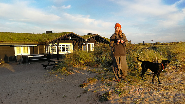 Skagen: Al parcheggio Grenen