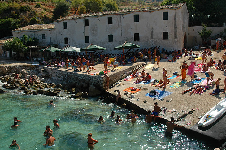 Tonnara di Scopello: La 'spiaggia'