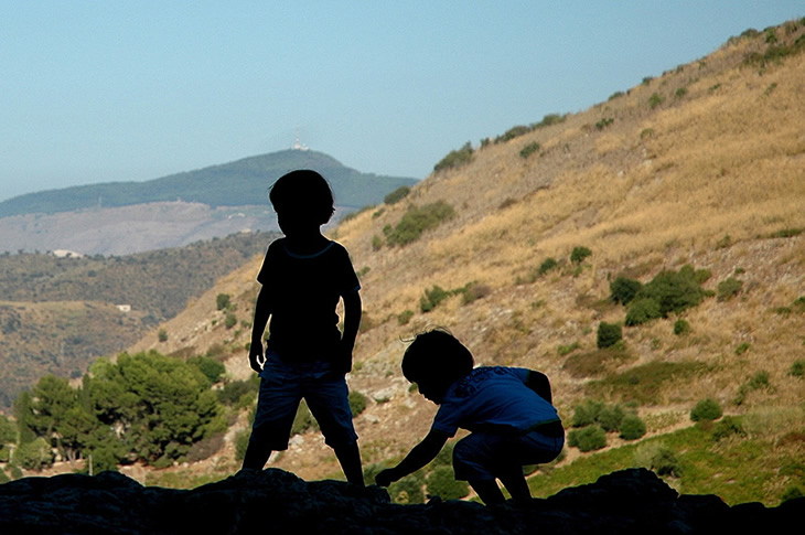 Segesta: Controluce