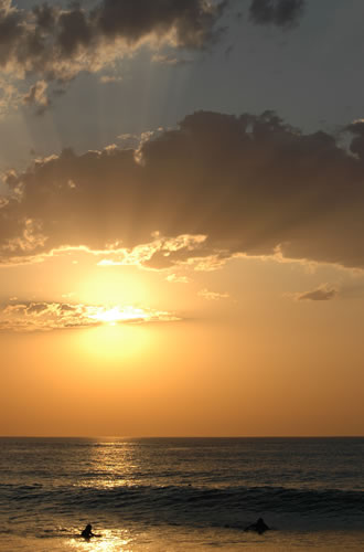 Vieux-Boucau-les-Bains: Tramonto